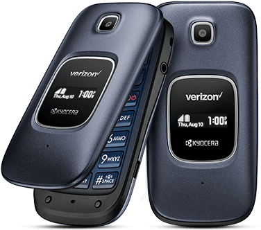 Kyocera Cadence Lte Flip Phone - Kyocera Cadence (390x343), Png Download