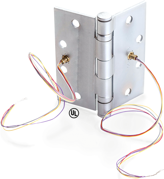 Acsi Series 1100 Electric Hinges - Hinge (598x600), Png Download