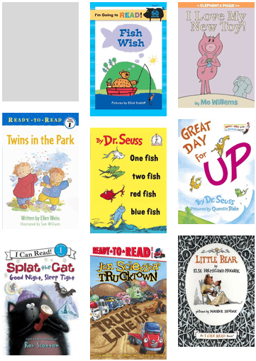 Beginning To Read - One Fish Two Fish Red (436x554), Png Download