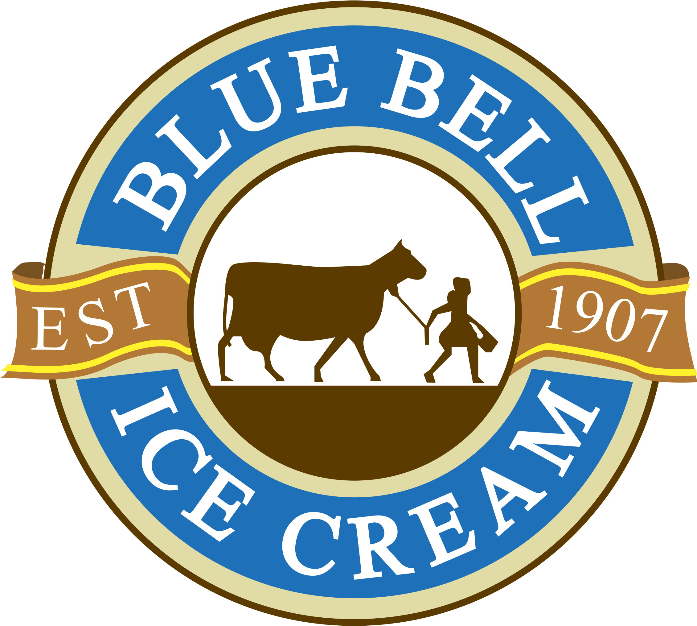 Blue Bell Ice Cream 01 Logo Png Transparent - Blue Bell Ice Cream Logo (2400x2400), Png Download