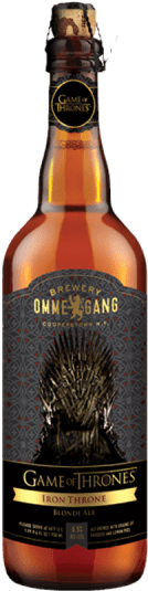 Game Of Thrones Iron Throne Ale - Game Of Thrones Bier (300x600), Png Download