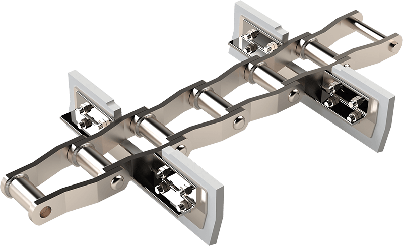 Stainless Steel Grain Handling Chain - Steel (800x488), Png Download
