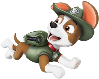 Paw Patrol Tracker Png (398x369), Png Download