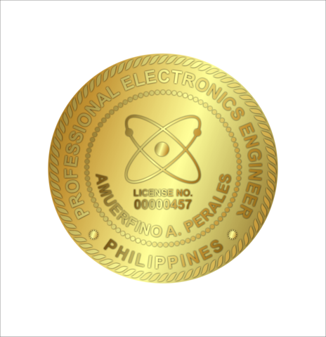 Professional Dry Seal - Seal Of Professional Electronics Engineer (464x479), Png Download