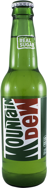Mountain Dew Soda - 12 Fl Oz Bottle (768x768), Png Download