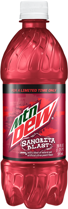 Related Products - Mountain Dew Soda, Sangrita Blast - 12 Fl Oz (300x700), Png Download