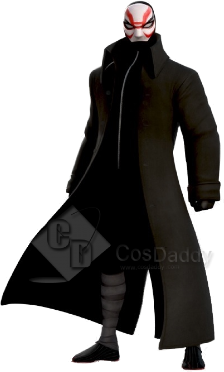 Big Hero 6 Kabuki Trench Coat Cosplay Costume - Callaghan Big Hero 6 (1000x1300), Png Download