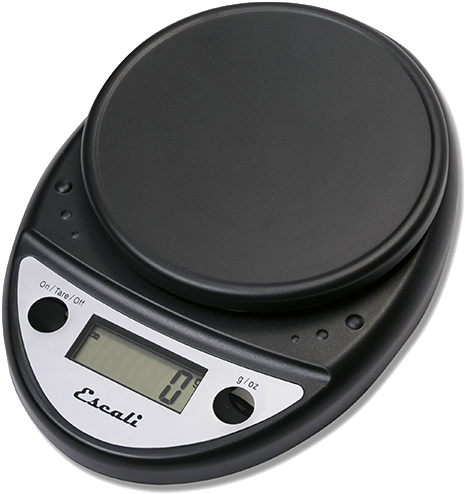 Escali Primo Digital Scale - Escali Primo Digital Scale, 11 Lb, Black (513x542), Png Download