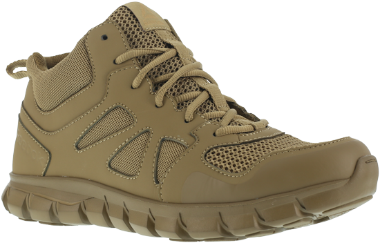 Sublite Cushion Tactical - Reebok Work Sublite Cushion Tactical Brown - Mens - (550x352), Png Download