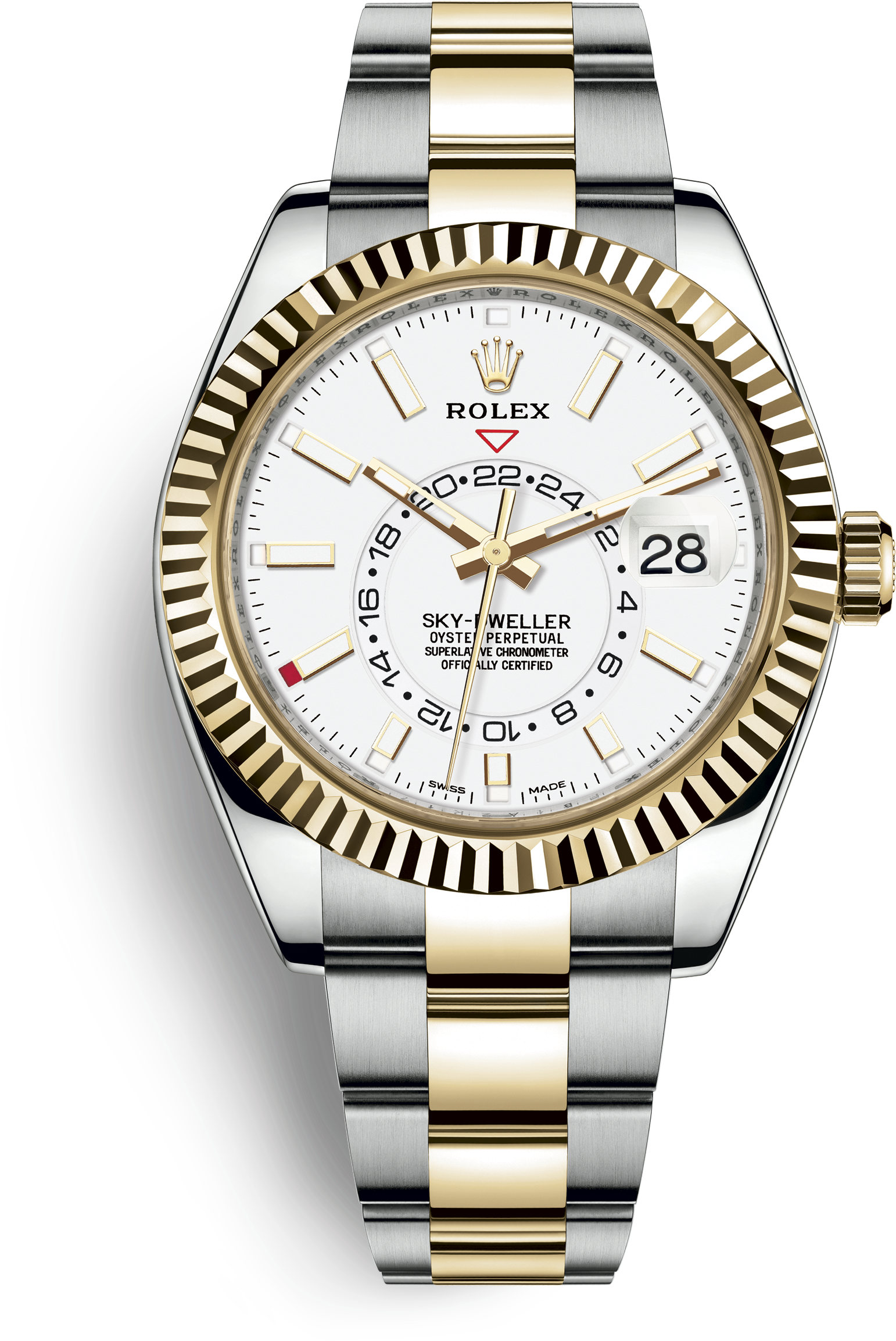 Sky-dweller - Rolex Sky Dweller White (3000x3000), Png Download