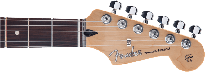 They Are Both Roland Powered Fender Strats - Guitarra Roland (660x270), Png Download