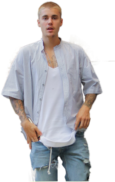 Share This Image - Justin Png (401x600), Png Download