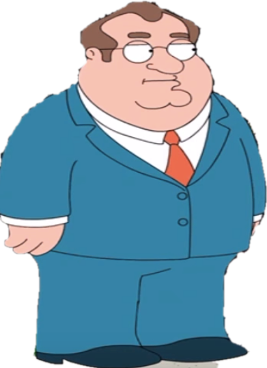 Principal Shepherd - Family Guy Principal Shepherd (391x537), Png Download