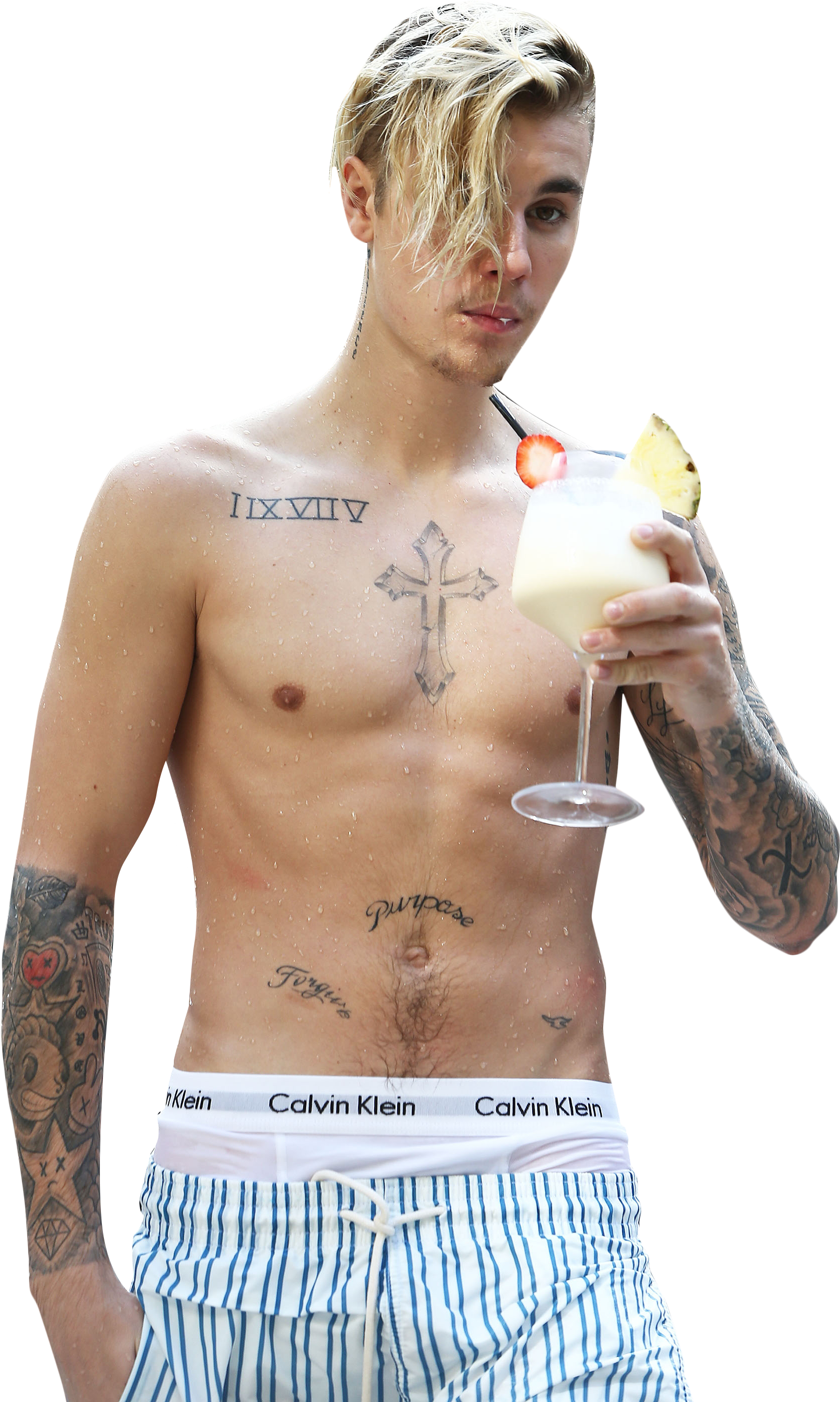 Justin Bieber In Underpants Png Image - Justin Bieber (2122x3000), Png Download