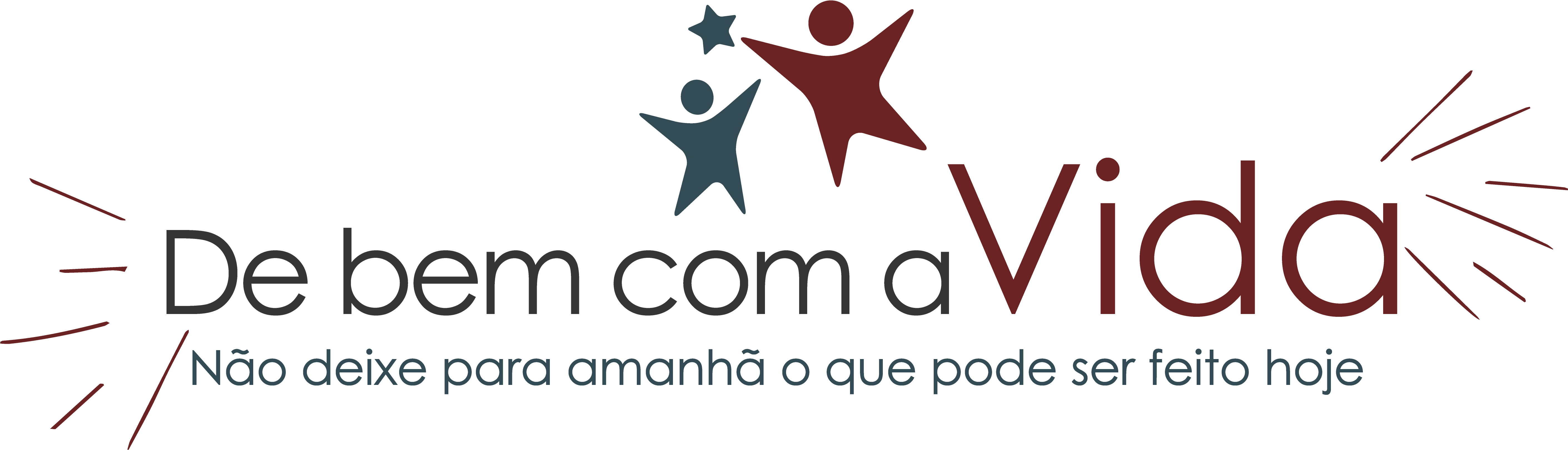 De Bem Com A Vida - Graphic Design (5700x1846), Png Download