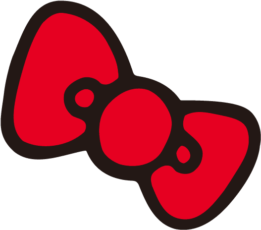 Hello Kitty Status - Hello Kitty Red Bow (600x600), Png Download