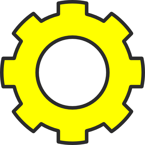 Gears Clipart Many Gear Cute Borders, Vectors, Animated, - Fabtech Engineering College Sangola (600x600), Png Download