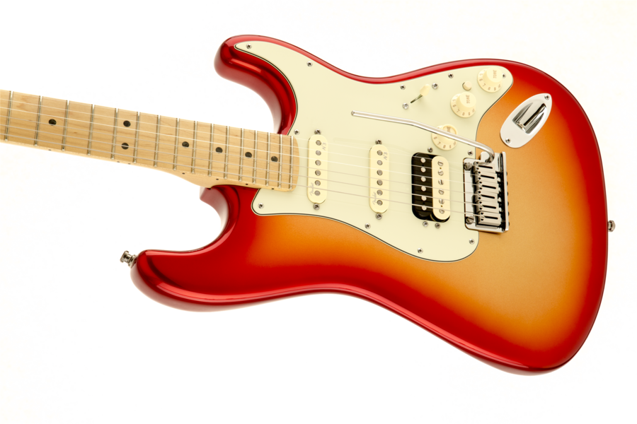 Download Road Worn Stratocaster Clipart Fender Stratocaster - Fender American Special Stratocaster 2 Tone Sunburst (900x600), Png Download