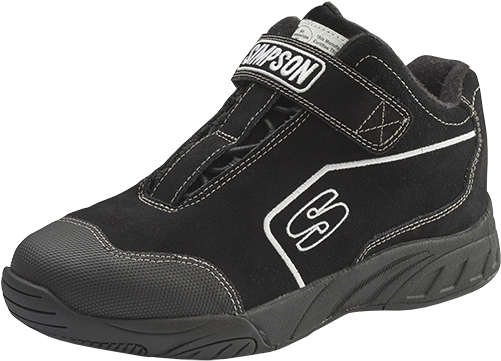 Quick View - Simpson Pit Box Shoe: Simpson Pb135bk: Shoes - Driving. (500x501), Png Download