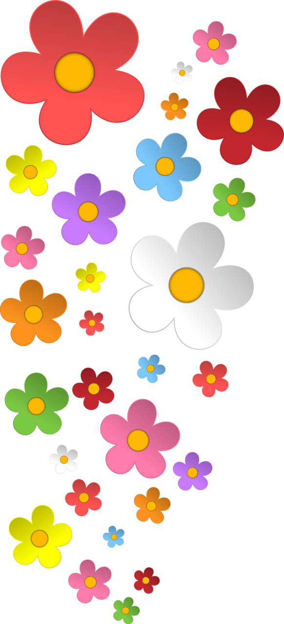 Flowers °‿✿⁀ - Fondos Mariposas Y Flores (582x1280), Png Download