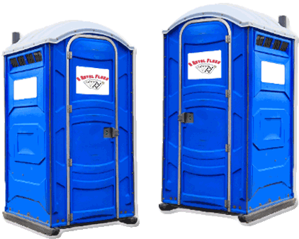 Portapottyslider1 Copy - Blue Porta Potty (457x350), Png Download