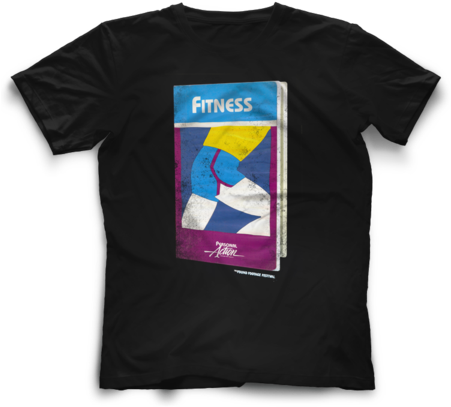 Fitness Tee - Active Shirt (450x480), Png Download