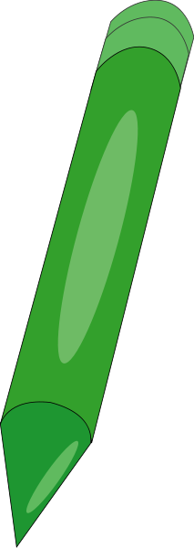 Benz Pen Ak Student Clipart Png - Green Pen Clip Art (213x600), Png Download