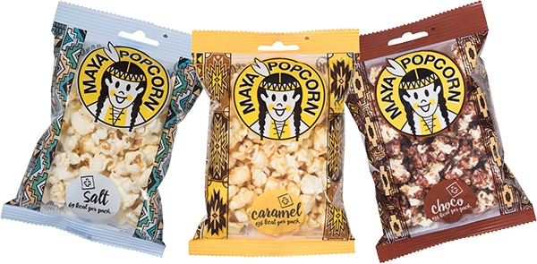 Popcorn 3 Er Neu - Maya Popcorn (600x295), Png Download