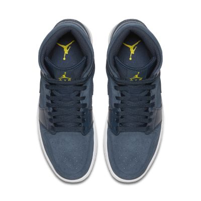 Air Jordan 1 Mid 554724-421 (400x400), Png Download
