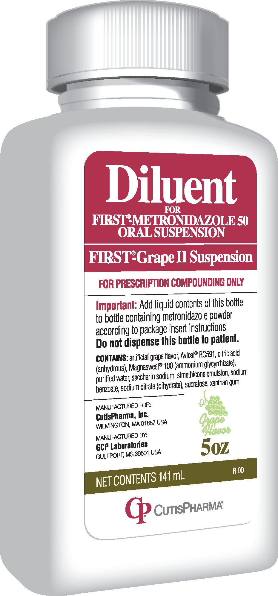 Bottle1 - Cutis Pharma (931x1992), Png Download