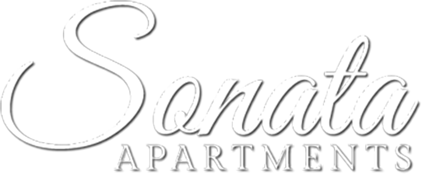 Sonata Apartments (845x348), Png Download