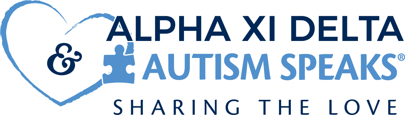 Alpha Xi Delta Proudly Supports Autism Speaks - Autism Speaks (1334x379), Png Download
