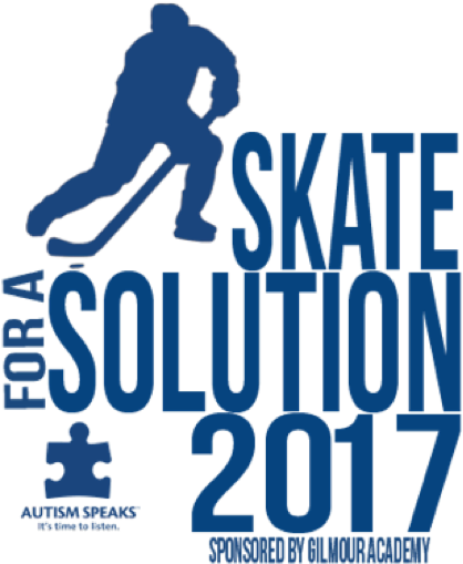 Gilmour Academy To Host “skate For A Solution” Event - Autism Speaks (436x534), Png Download