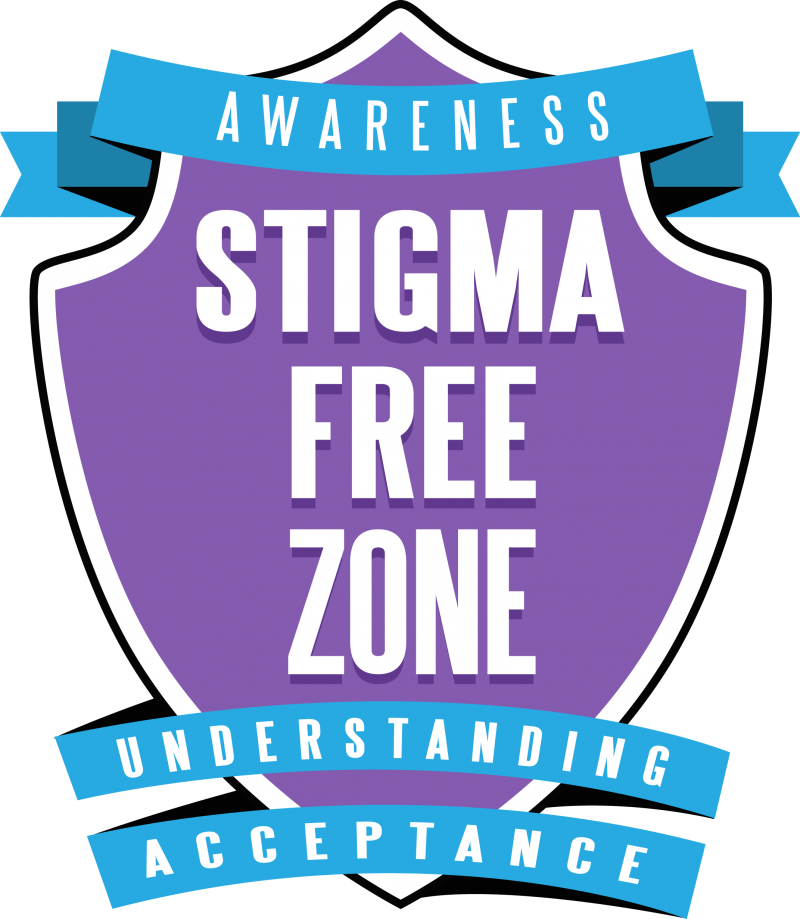 Stigma-free Society, Formerly Bipolar Disorder Society - Stigma Free Zone (800x919), Png Download