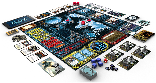 Xcom - Xcom Board Game (600x333), Png Download