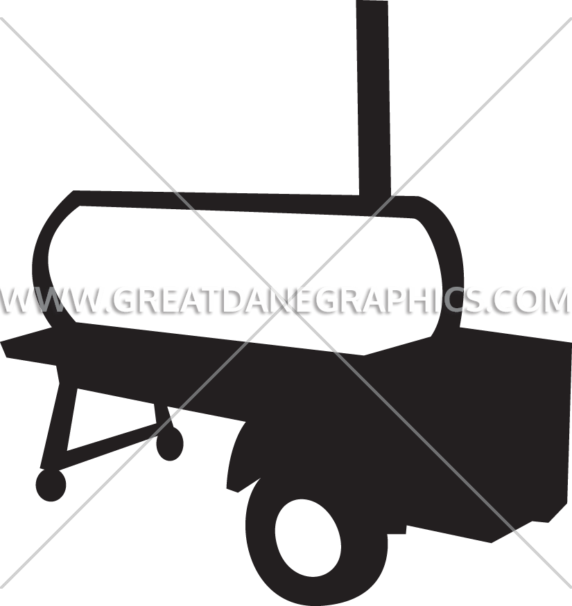 Grill Clipart Barbecue Smoker - Bbq Smoker (825x875), Png Download