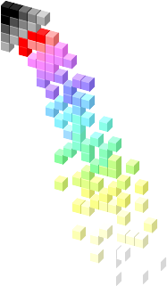 Rainbow Sparkles Png - Graphic Design (330x418), Png Download