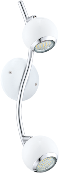 31002 Bimeda 2 Light Spotlight White - Eglo 31002 | Spot Light Fitting | Bimeda (600x600), Png Download