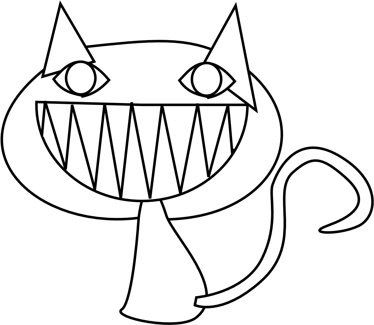 Images For Smile Mouth Clip Art Black And White - Scalable Vector Graphics (1331x1331), Png Download