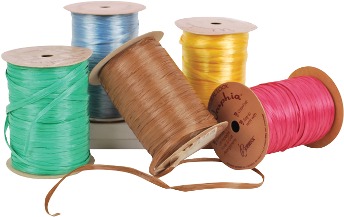 Wraphia Ribbon - Roll Of Ribbon Png (700x700), Png Download