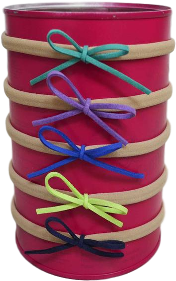 Little Leather Bows - Leather (600x600), Png Download