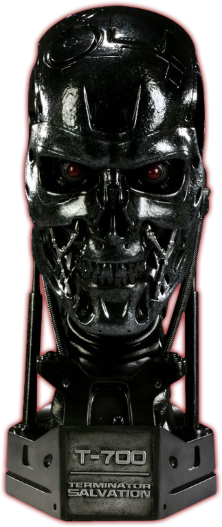 T 700 Life Size Bust Terminator Terminator Salvation T 700 Life Size Full Size Png Download Seekpng