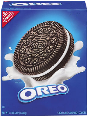 Nabisco Oreo Cookies - Nabisco Oreo Chocolate Sandwich Cookies - 10 Pk. (380x380), Png Download