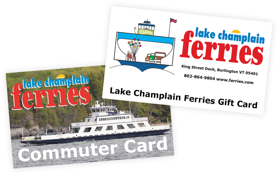 Commuter Cards / Gift Cards - Lake Champlain (1046x599), Png Download