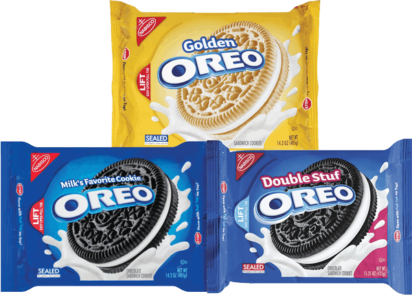 00 For Oreo Cookie - Oreo Double Stuff Chocolate Sandwich Cookies, 15.35 (600x435), Png Download