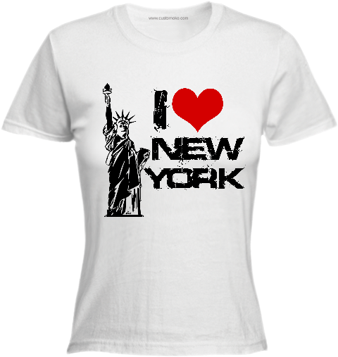 I Love Ny Logo Designer - T Shirt I Love Png (640x640), Png Download