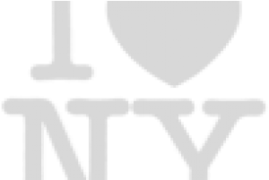 I Love Ny - Love New York Black And White Large Tote Bag (736x200), Png Download