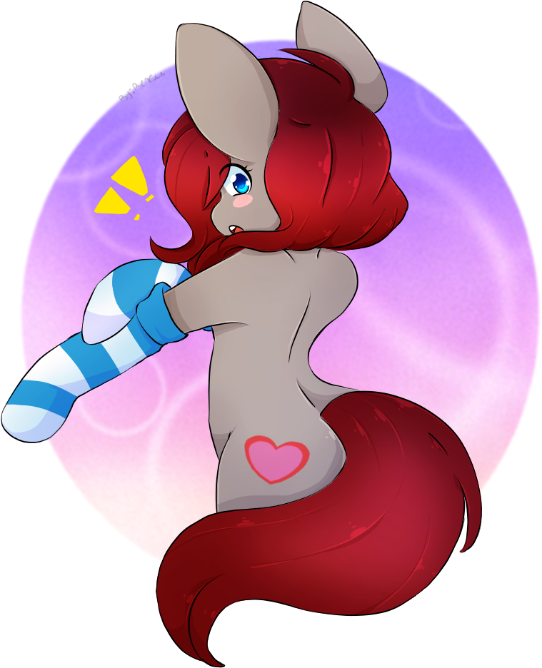 Rene Color Wolf, Blushing, Caught, Clothes, Dressing, - Drawing (899x1010), Png Download