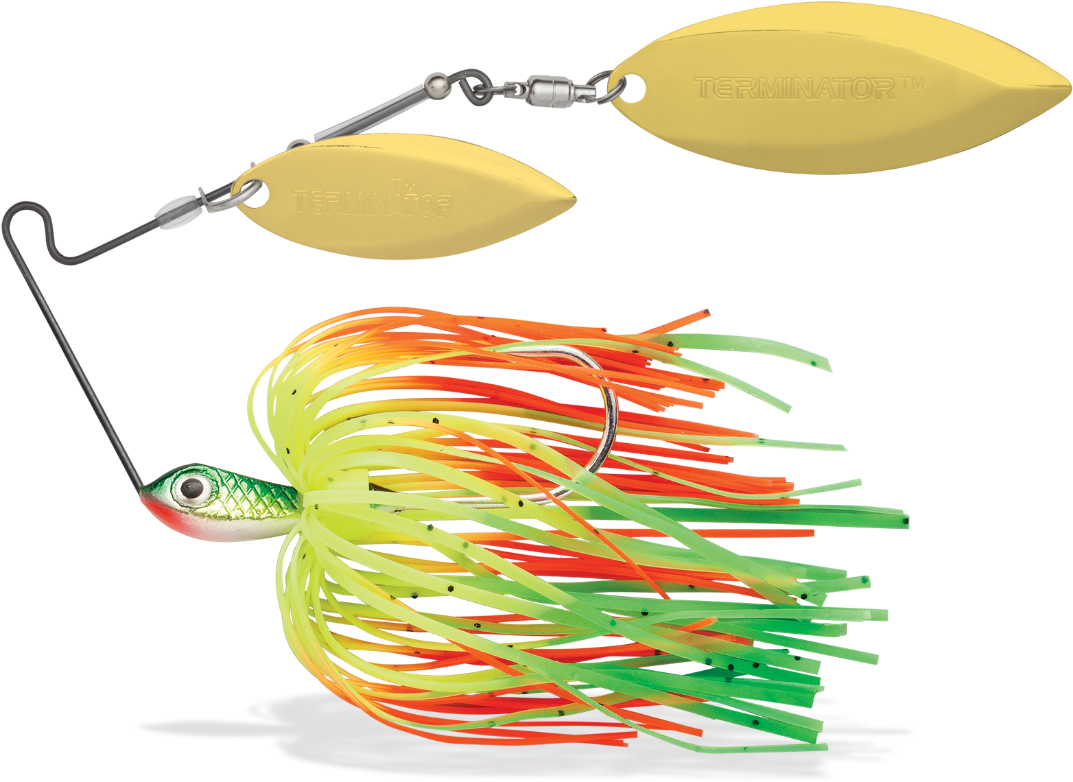 Terminator S12ww Super Stainless Spinnerbait (2000x1430), Png Download