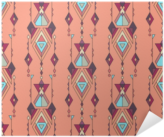 Tribal Vintage Ethnic Seamless Pattern - Graphic Design (400x400), Png Download